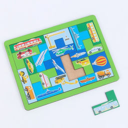 Головоломка «Тетрис», транспорт