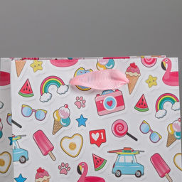 Пакет ламинированный вертикальный Хорошего настроения!, S 12 15 5.5 см - Дарите счастье фото 3