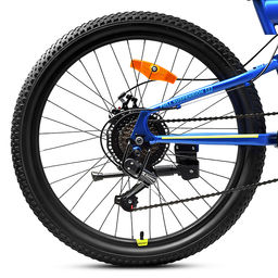 Велосипед 24" Rocket Azkar Pro, цвет синий, размер 15"