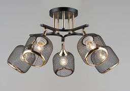 Люстра Еврокаркас VS-000690-5BK