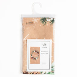 Полотенце Этель Fir branches 40х73см, 100% хл, саржа 190 гр/м2  фото 5