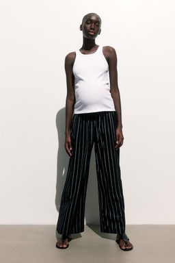 MAMA Pantalon con efecto arrugado - H&m фото 2