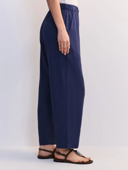 Льняные брюки с эластичным поясом ZR2605012106-162 / Zarina