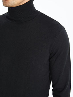 Bal?k?? Yaka Uzun Kollu Erkek Triko Kazak - Waikiki фото 5