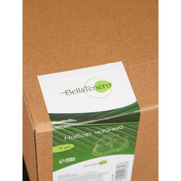 Набор фарфоровый чайный BellaTenero, 5 предмета: 2 чашки 100 мл, сахарница с крышкой 240 мл, ложка, бамбуковая подставка, цвет белый  фото 7