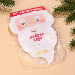 Жевательная резинка-сладкая вата Хо-хорошего нового года, вкус: клубника, 5 г. - Simaland фото 6