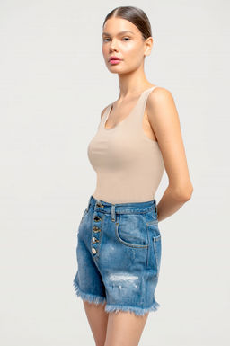 Арт. 3752/4 Майка женская 40-48 (5 шт) Цвет:бежевый - Калинка фото 8