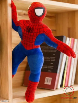 Плюшевая мягкая игрушка человек паук