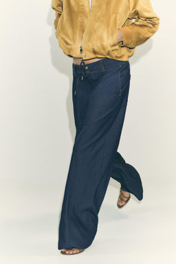WIDE-LEG TROUSERS - Zara фото 2