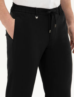 Siyah Slim Fit Kuma_ Pantolon - Pierre cardin фото 5