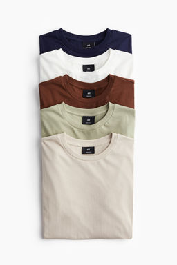 Pack de 5 camisetas Regular Fit
