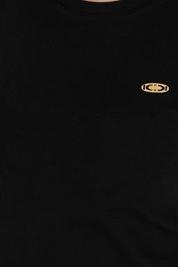 U. S. Polo Assn / Женская черная базовая футболка с круглым вырезом - U.s. polo assn фото 14