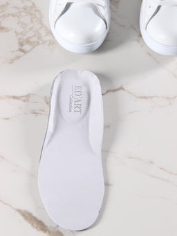 Кеды EDART 180.2987w. Белый бартон R