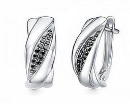 Серьги, куб.циркон., В10-1291.0010