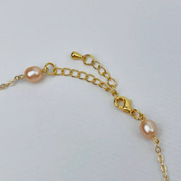 Колье на цепочке с Жемчугом 43 см +