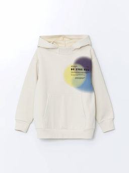 Kap??onlu Erkek ?ocuk Kal?n Sweatshirt