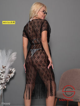 Женская пляжная туника - Zum ming фото 8