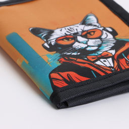 Кошелёк детский на липучке «Выбражулька», оранжевый