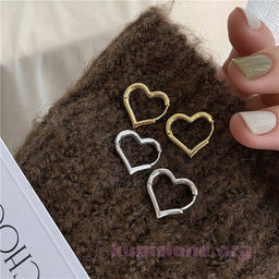 Серьги Gloss heart