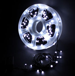 Гирлянда белого свечения 50М, 300LED, 7 РЕЖИМОВ, 220В - Family фото 4