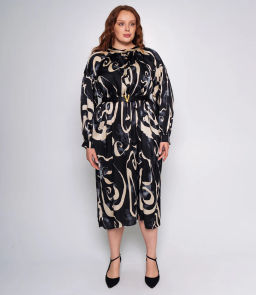 Платье #КТ0386, чёрный