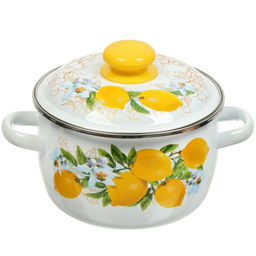ЭМ_Кастрюля 2,0 л сфер. ЛИМОНЫ н/о, арт. 3МС161Р