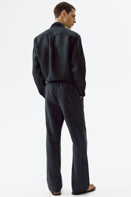 Pantal?n en mezcla de lino Regular Fit - H&m фото 10
