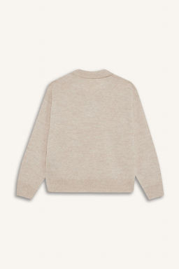 Standart Fit Polo Yaka Triko Kazak K_z _ocuk - Defacto фото 10
