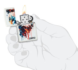 Зажигалка ZIPPO Нарисованный орел | Painted Eagle 46692  фото 5