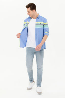 Мужская рубашка Saks Узунколь - U.s. polo assn фото 2