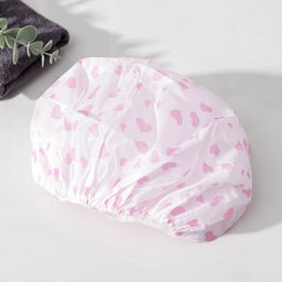 Цена за 3 шт. Шапочка для душа Доляна «Весна», МИКС