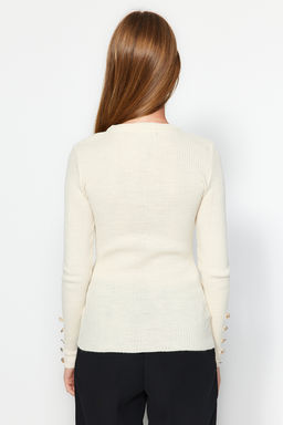 Tas Dugme Detayl? Triko Kazak TWOAW24KZ01207 - Trendyolmilla фото 4