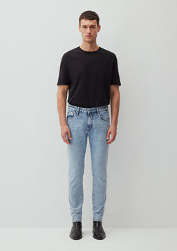 Milan Classic Denim Ac?k Mavi Jean Pantolon  фото 2