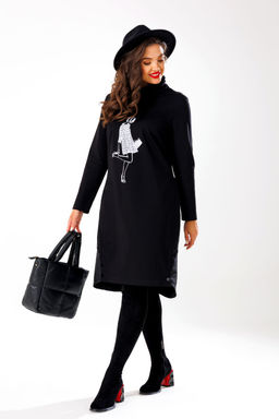 Комбинезон AGATTI 5645 Черный  фото 274