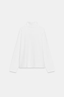 HIGH NECK T-SHIRT - Zara фото 7
