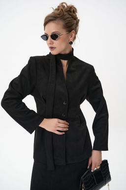 Жакет Майли (чёрный) - Эльза фото 4