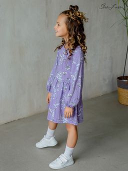 Платье Моана маки лаванда - Sovalina фото 7