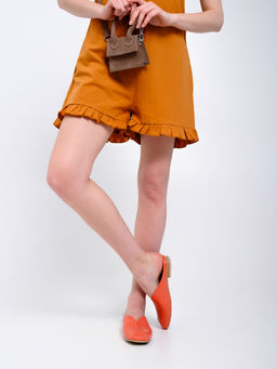 Мюли 1007.тунит205be.Коралл