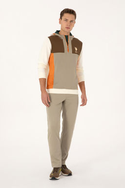 Erkek Krem Sweatshirt - U.s. polo assn фото 4