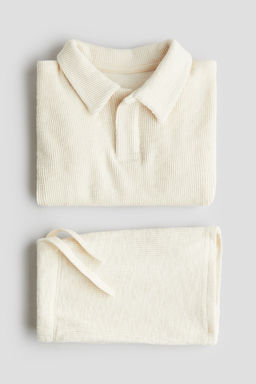 Conjunto de 2 piezas en punto texturizado - H&m фото 2