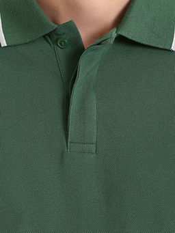 Polo Yaka K?sa Kollu Pike Erkek Ti??rt