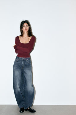 BODY POLIAMIDA ESCOTE CUADRADO / Vino