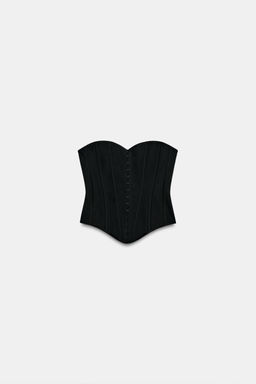 TOP CORSETERO / Negro - Zara фото 6