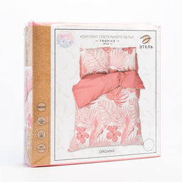 Постельное белье Этель 1.5 сп Tropics (вид 1) 143*215 см,150*214 см, 70*70 см 2 шт  фото 10