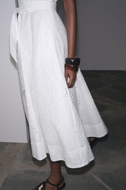 ZW COLLECTION EMBROIDERED SHIRT DRESS