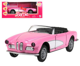 Технопарк. Модель "Кабриолет Barbie" 12 см, металл, свет-звук, инерция, двери арт.2302C0091-R