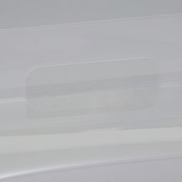 PVC Коробка для торта, прозрачная, 20×20×15 см