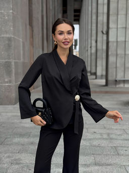 Костюм AURA 9262-176 черный