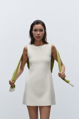 SHORT PLAIN KNIT DRESS - Zara фото 2