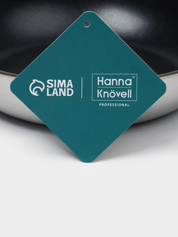 Сковорода 3Ply Hanna Knövell, d=20 см, h=5 см, толщина 2.2 мм, индукция, антипригарное покрытие, нержавеющая сталь